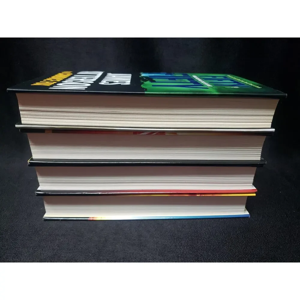 James Patterson Hardback Book Bundle 55 18th Abduction 20th Victim Texas Outlaw